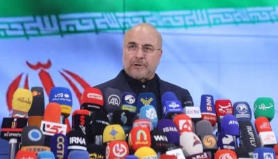 speaker of the parliament of iran mohammad bagher ghalibaf after registering as a candidate in tehran iran june 3 2024 photo reuters