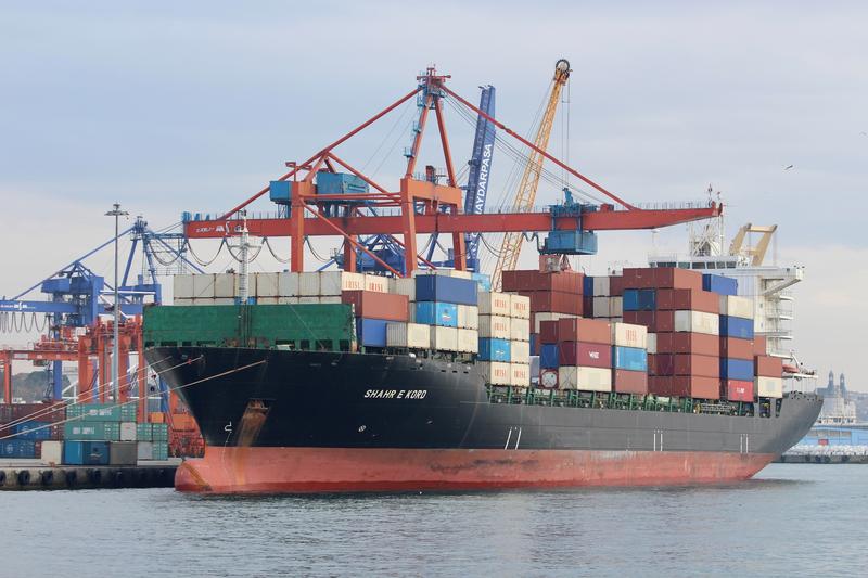 iranian flagged container ship shahr e kort is pictured at haydarpass port in istanbul turkey december 13 2019 photo reuters