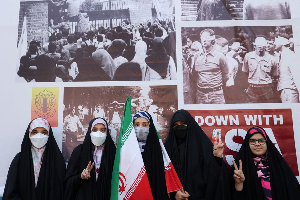 Iran celebrates 1979 US embassy seizure amid anti-government protests