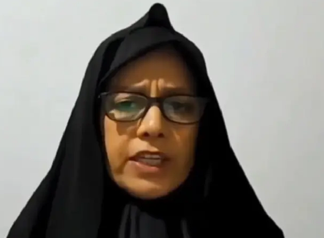 farideh moradkhani an engineer whose late father was a prominent opposition figure married to khamenei s sister screengrab alarabiya news farideh moradkhani an engineer whose late father was a prominent opposition figure married to khamenei s sister screengrab alarabiya news