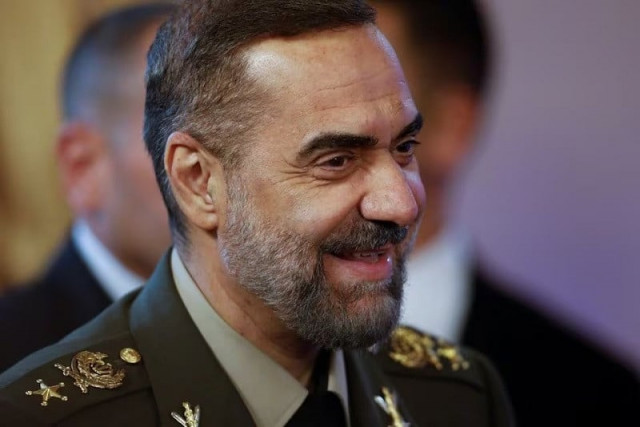 iranian defence minister mohammad reza ashtiani reacts during a meeting in caracas venezuela june 12 2023 photo reuters