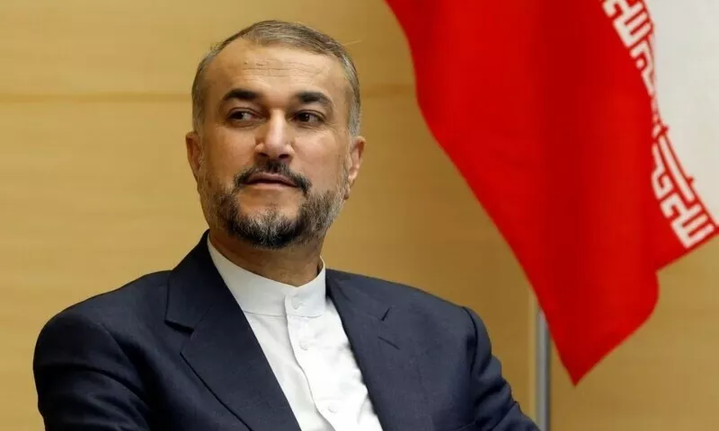 iranian foreign minister hossein amirabdollahian is seen before a meeting with japanese prime minister fumio kishida not in picture at kishida s official residence in tokyo japan august 7 2023 phot reuters iranian foreign minister hossein amirabdollahian is seen before a meeting with japanese prime minister fumio kishida not in picture at kishida s official residence in tokyo japan august 7 2023 phot reuters