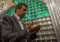 iranian president mahmoud ahmadinejad visits the holy shrine of hazrat abbas in kerbala 110 km 68 miles south of baghdad july 19 2013 photo reuters