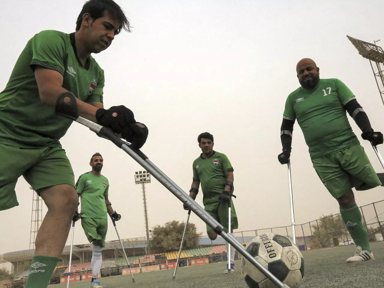 healing is the goal for iraqi amputees football team healing is the goal for iraqi amputees football team