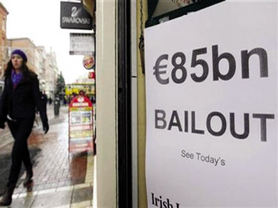 poll irish divided on bailout say sovereignty lost