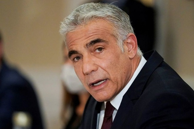 israeli foreign minister yair lapid meets with u s secretary of state antony blinken not pictured in rome italy june 27 2021 photo reuters