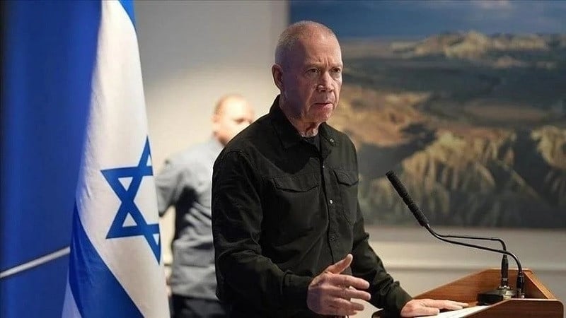 israeli defense minister yoav gallant photo anadolu agency