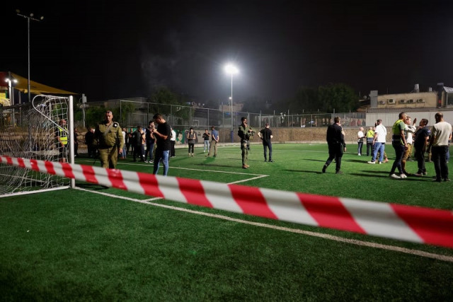 hezbollah rocket kills 12 at football ground israel vows response hezbollah rocket kills 12 at football ground israel vows response