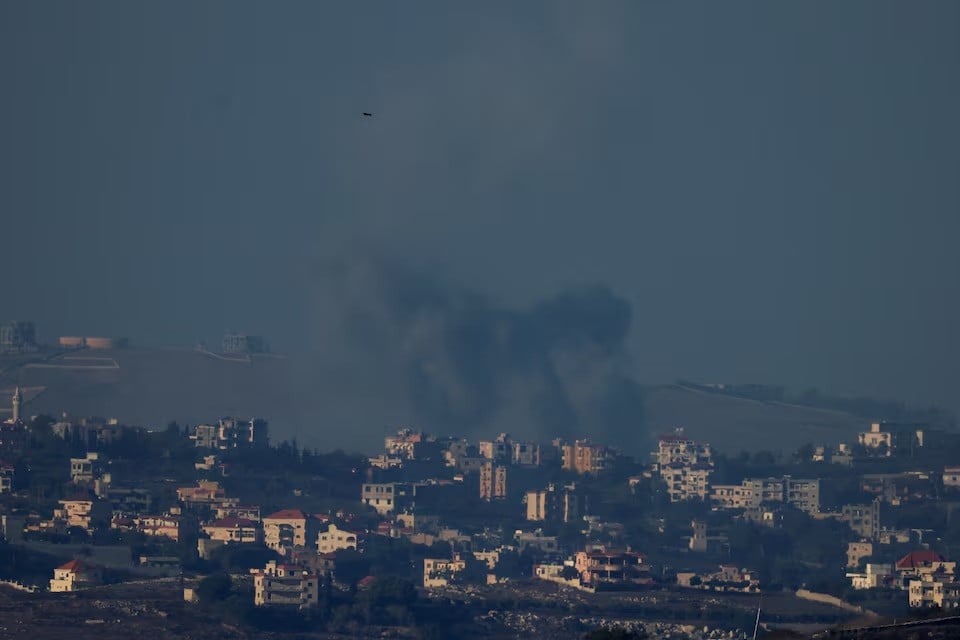 israeli air force strikes in southern lebanon villages on september 29 2024 photo reuters