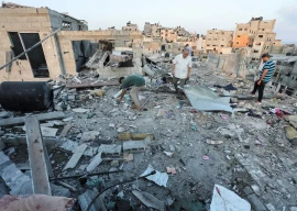 at least 44 killed as israeli airstrikes hit schools and hospital in gaza