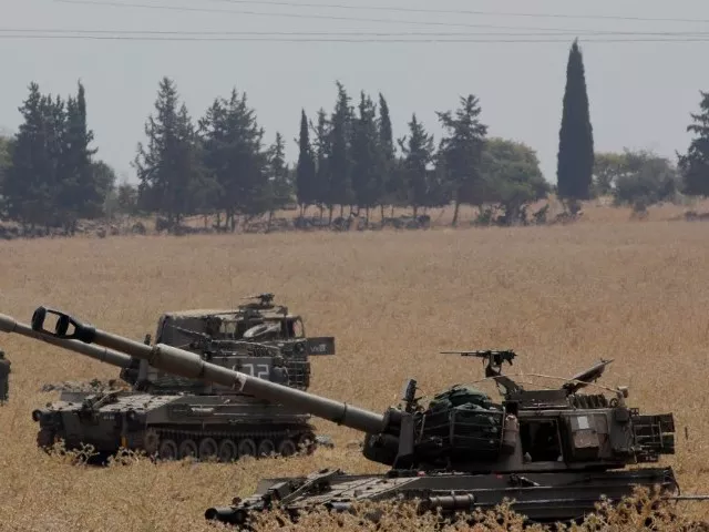 israeli army says it is involved in ongoing combat on northern border with lebanon photo afp israeli army says it is involved in ongoing combat on northern border with lebanon photo afp