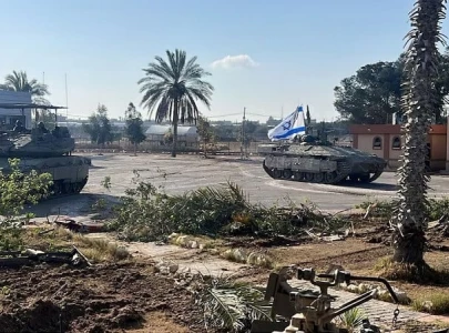 israeli military takes control of vital rafah crossing from gaza into egypt israeli military takes control of vital rafah crossing from gaza into egypt