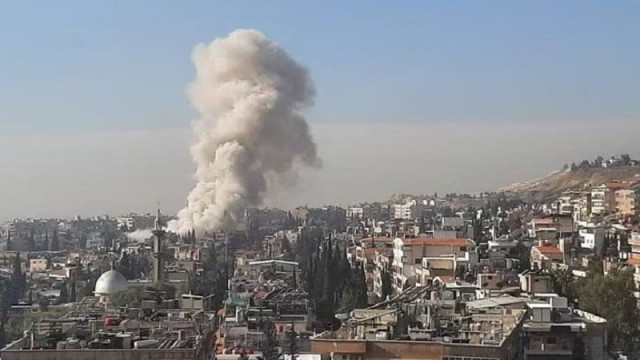 smoke rises after an israeli missile strike on damascus syria which killed four members of iran s irgc january 20 2024 photo reuters smoke rises after an israeli missile strike on damascus syria which killed four members of iran s irgc january 20 2024 photo reuters