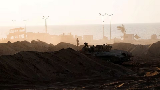 israeli soldiers operate in the gaza strip in this handout picture released on november 18 2023 photo reuters israeli soldiers operate in the gaza strip in this handout picture released on november 18 2023 photo reuters