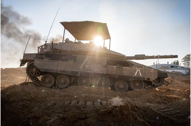 israeli soldiers operate a tank in the gaza strip amid the ongoing conflict between israel and the palestinian islamist group hamas in this handout picture released on january 20 2024 photo reuters israeli soldiers operate a tank in the gaza strip amid the ongoing conflict between israel and the palestinian islamist group hamas in this handout picture released on january 20 2024 photo reuters