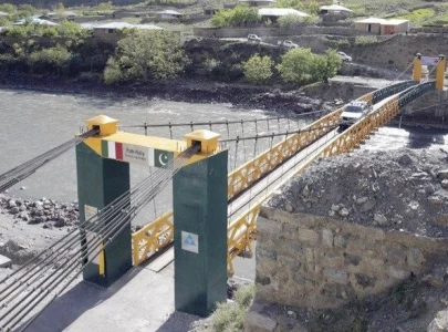 pakistan italy friendship bridge opens in chitral