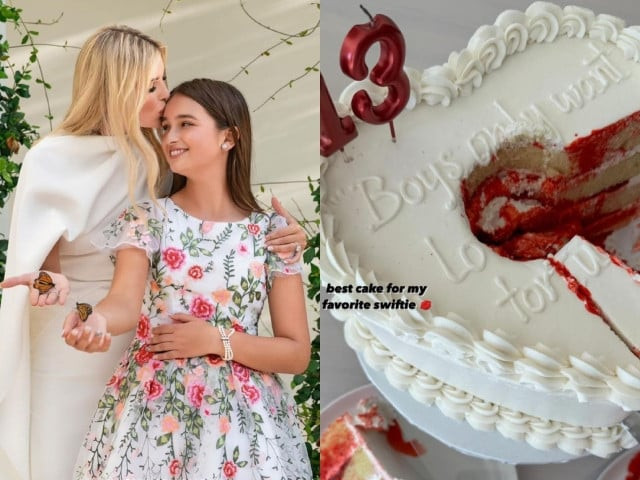 ivanka trump celebrates daughter arabella s 13th birthday with unique taylor swift cake ivanka trump celebrates daughter arabella s 13th birthday with unique taylor swift cake