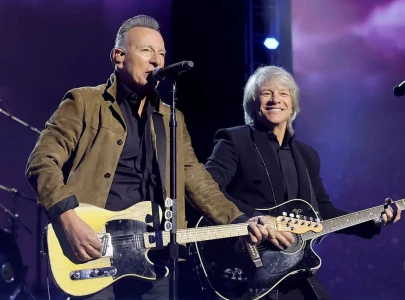 springsteen rocks with bon jovi at grammys weekend tribute