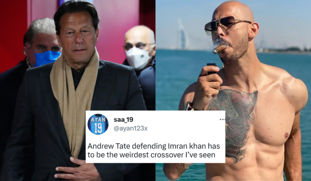 wildest crossover pakistanis want andrew tate to stay away from imran khan
