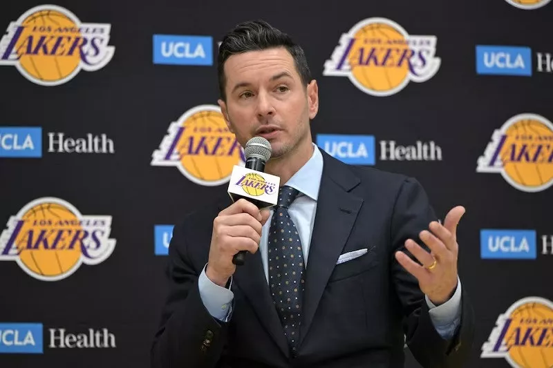 jj redick speaks to the media during an introductory news conference at the ucla health training center photo reuters jj redick speaks to the media during an introductory news conference at the ucla health training center photo reuters