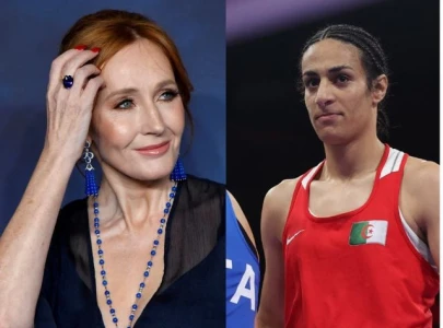 j k rowling breaks silence after lawsuit doubles down on criticism of boxer imane khelif