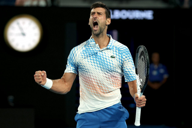 djokovic crushes rublev to reach semi finals