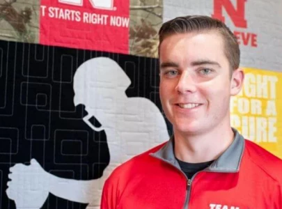 jack hoffman nebraska fan known for the run dies of cancer at 19