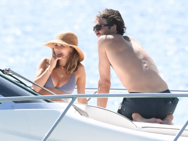 jacob elordi and girlfriend olivia jade giannulli relax on a yacht in italy on sept 28 2024 photo ciaopix cobra team backgrid