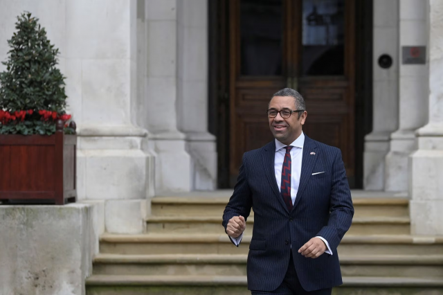 photo british foreign secretary james cleverly arrives for an interview with reuters at the foreign commonwealth and development office in london britain november 22 2022 reuters photo british foreign secretary james cleverly arrives for an interview with reuters at the foreign commonwealth and development office in london britain november 22 2022 reuters
