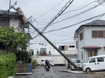typhoon shanshan ravages japan three killed 78 injured