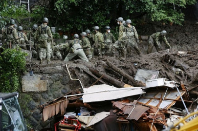 eighty missing after japan landslide search races time weather eighty missing after japan landslide search races time weather