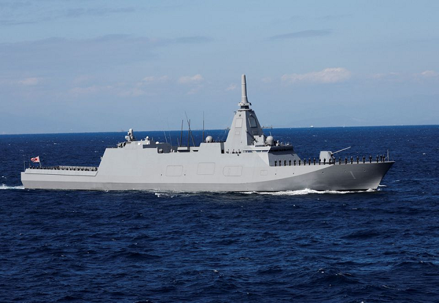 japan s maritime self defense force s jmsdf js mogami ffm 1 a japanese multi mission stealth frigate takes part in the international fleet review to commemorate the 70th anniversary of the foundation of jmsdf at sagami bay off yokosuka south of tokyo japan november 6 2022 photo reuters