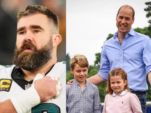 Jason Kelce says encounter with Prince William and kids at Taylor Swift's  London show was 'surreal'