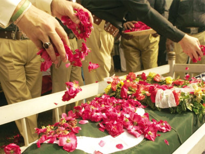 jawans and sepoys laid to rest