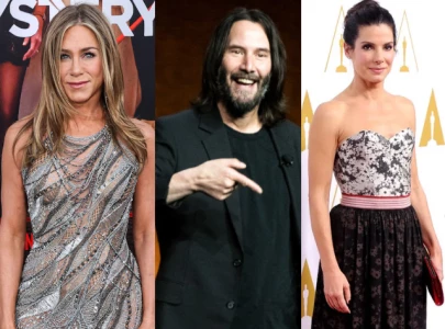 jennifer aniston s past crush on keanu reeves creates awkward tensions with sandra bullock