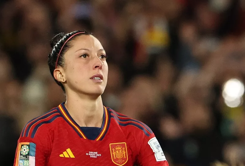 spain s jennifer hermoso s complaint which was filed on tuesday boosts the chances that the court will press ahead with the case and rubiales will be charged photo afp spain s jennifer hermoso s complaint which was filed on tuesday boosts the chances that the court will press ahead with the case and rubiales will be charged photo afp