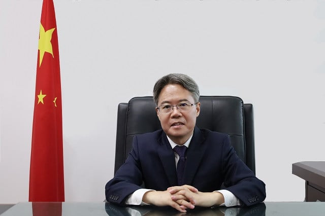 chinese ambassador to pakistan jiang zaidong photo express chinese ambassador to pakistan jiang zaidong photo express
