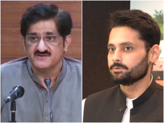 sindh chief minister syed murad ali shah l and lawyer jibran nasir r photo file sindh chief minister syed murad ali shah l and lawyer jibran nasir r photo file