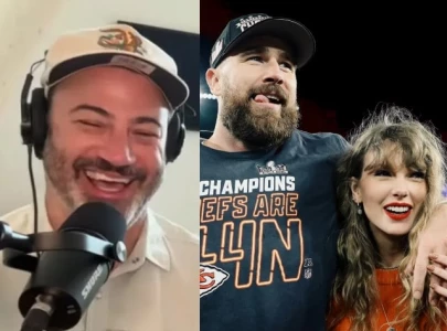 jimmy kimmel recounts partying with taylor swift and travis kelce at paul mccartney s house