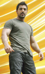 john abraham plays a geek