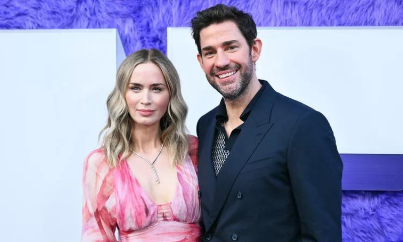 john krasinski and emily blunt photo angela weiss afp via getty