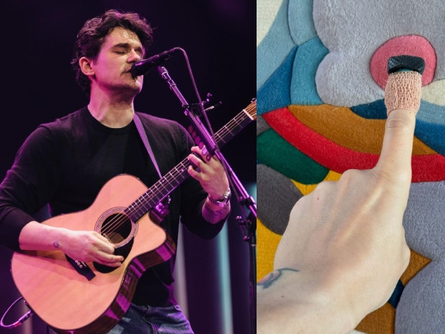 john mayer pushes through finger injury to perform with dead company john mayer pushes through finger injury to perform with dead company