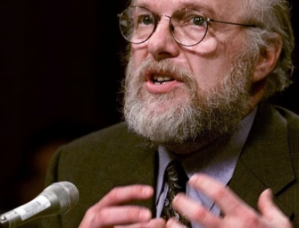 ceo and chairman of adobe systems inc dr john warnock testifies before the us senate joint economics committee hearing on capitol hill june 6 2000 photo reuters