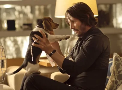 keanu reeves reflects on iconic pencil kill scene at john wick 10 year anniversary