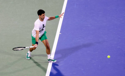 after australian furore djokovic starts his season in dubai after australian furore djokovic starts his season in dubai