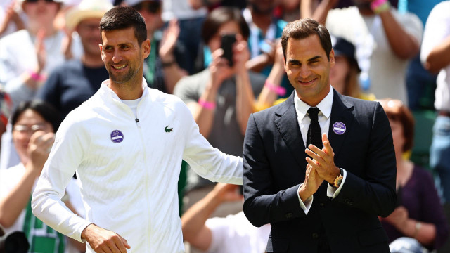djokovic pays tribute to retiring federer djokovic pays tribute to retiring federer