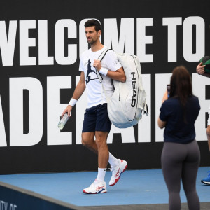djokovic back in australia ahead of open
