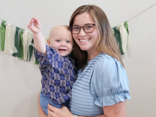 joy anna duggar with son gunner courtesy joy4site on instagram joy anna duggar with son gunner courtesy joy4site on instagram