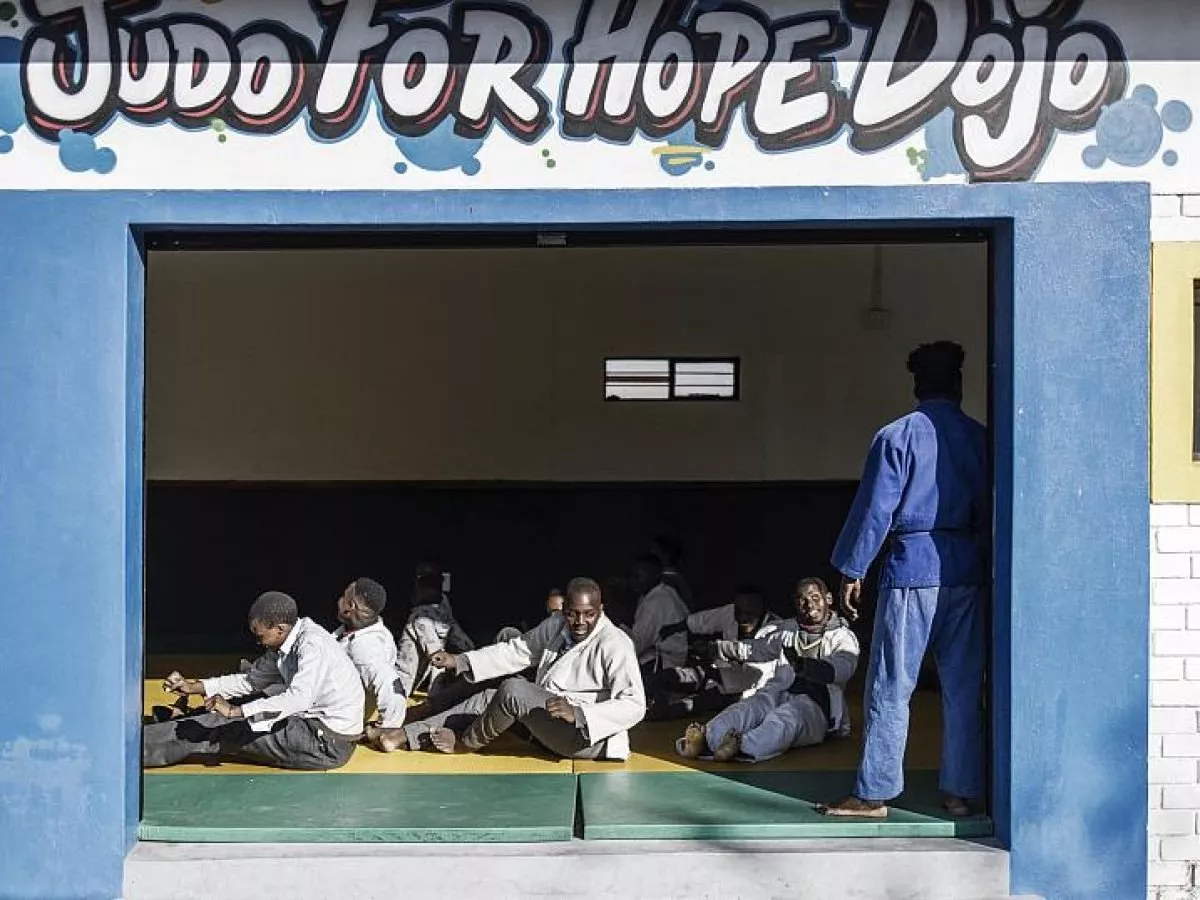judo helps fight xenophobia in south africa