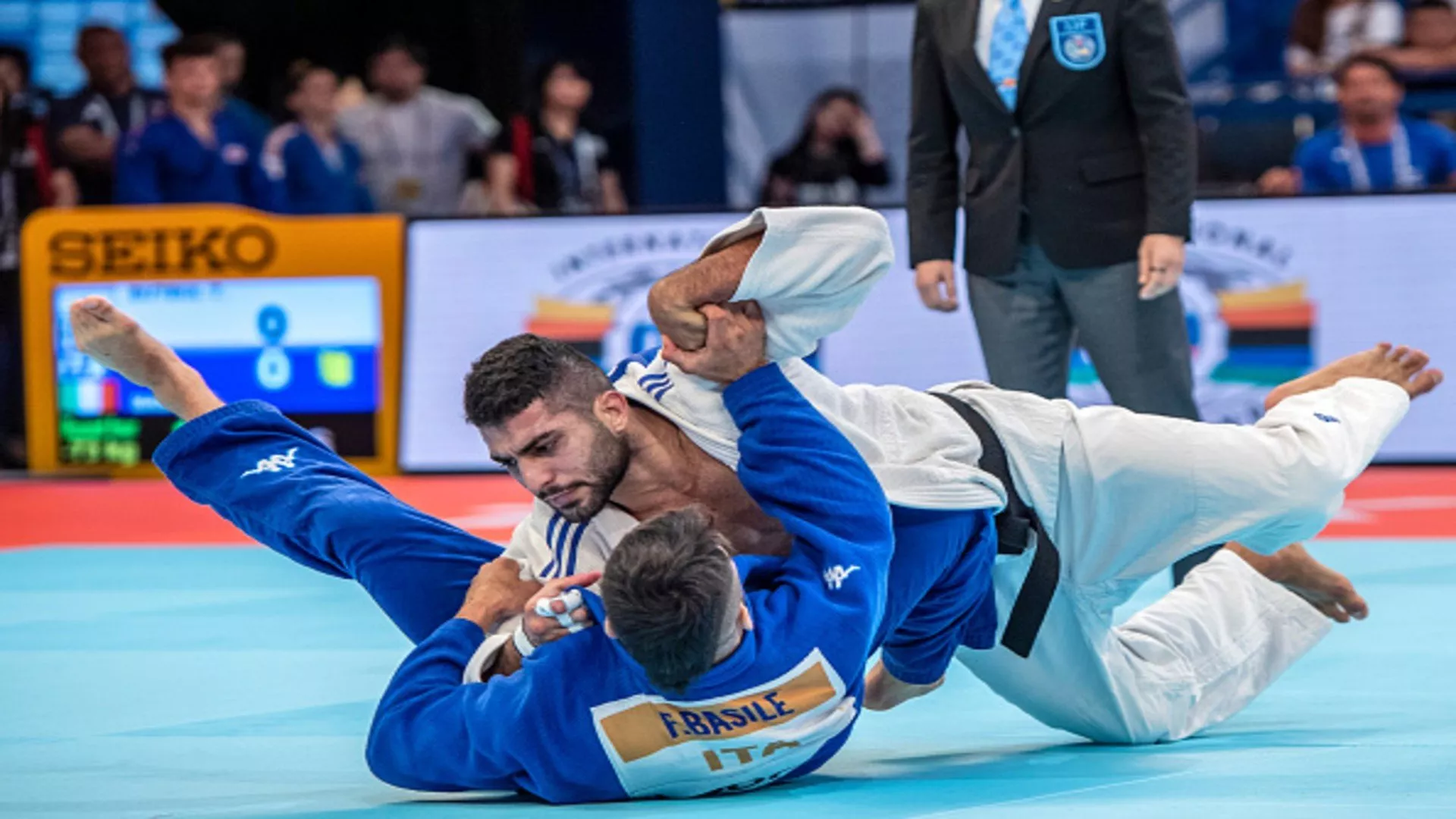 algerian judoka given olympic chop for israeli snub